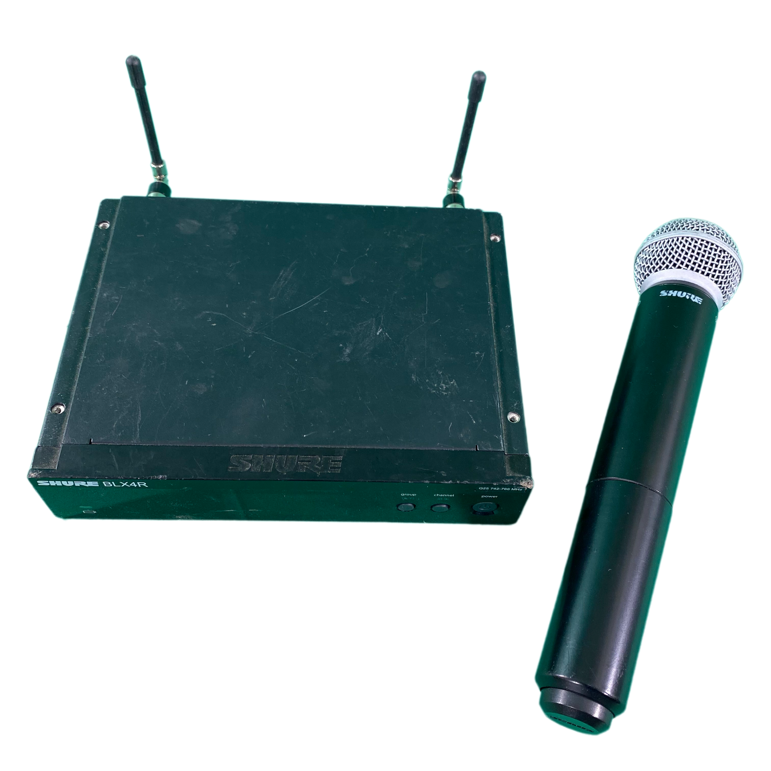 SHURE Funkmikrofon inkl. Case & Stativ