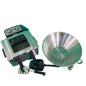 Fritteuse Set für Pommes, Nuggets etc.